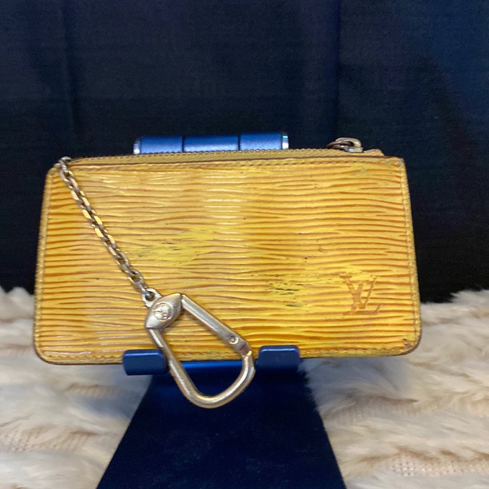 ❌SOLD❌ LV Yellow Epi Key Cles/Coin Pouch
